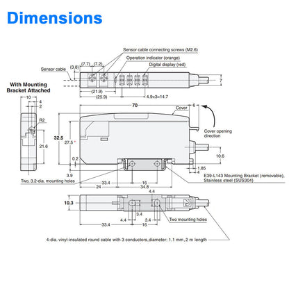 Non Ferrous Metals Proximity Sensor Amplifier - NPN