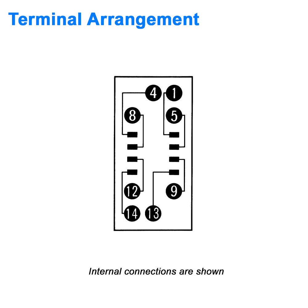 DIN Rail-Mount Socket for General Purpose Relays