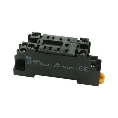 DIN Rail-Mount Socket for General Purpose Relays